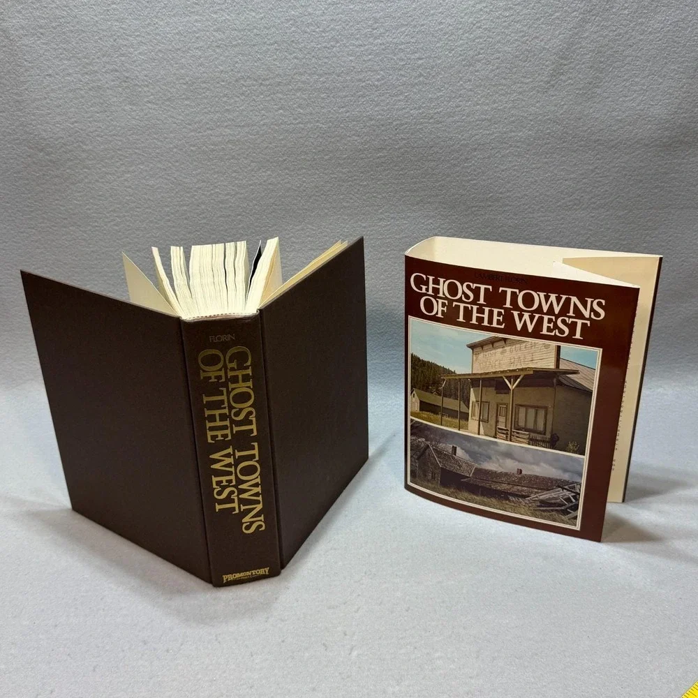 Vintage 1973 Ghost Towns of the West Lambert Florin HC DJ Western History